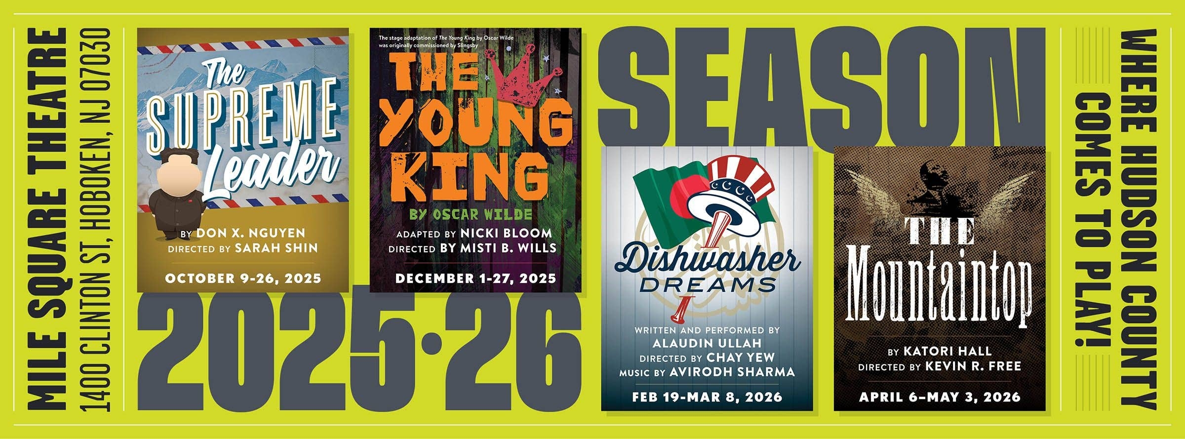 Mile Square Theatre  2025-26 Season