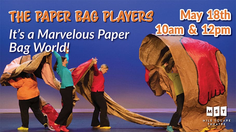 The paper bag players. A marvelous paper bag performance.